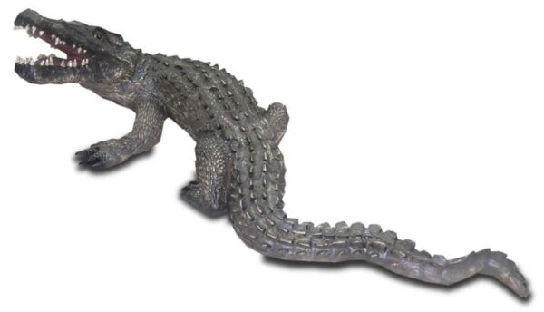 Stor krokodil staty 176cm