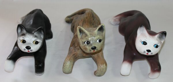 Katter för staket