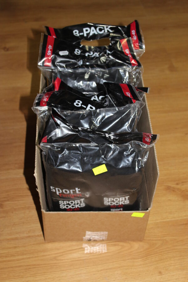 Strumpor - Sport ringen 8-pack